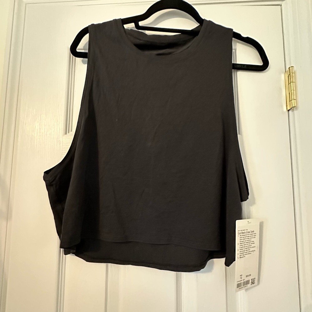lululemon crop tank top